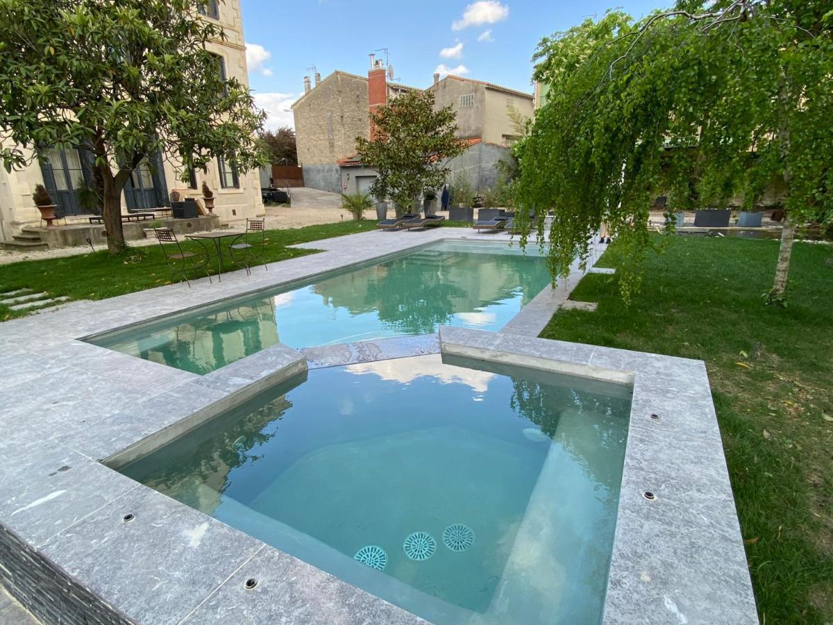 Demeure Saint Louis Historic Manor, City 700M, Parking,A C,Clim,Wifi, Heated Pool, City View Carcassonne Luaran gambar